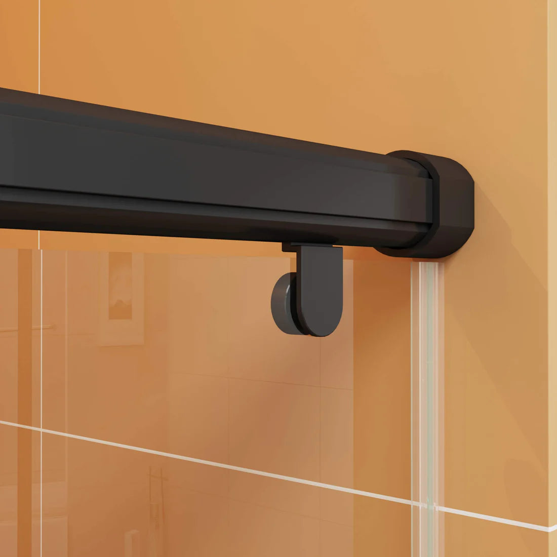 Cassius Single Sliding Frameless Soft Close Showe Door