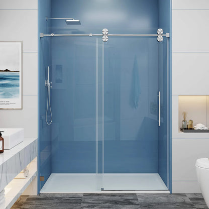 Corbett Frameless Single Sliding Shower Door