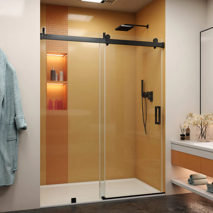 Xerxes Frameless Single Sliding Shower Door