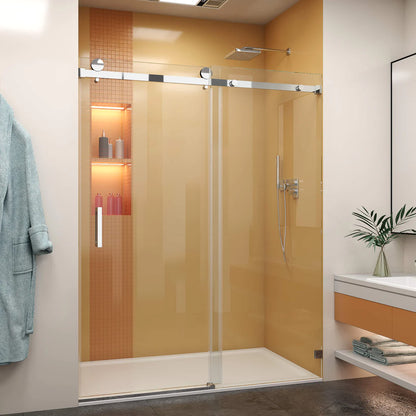 Zotikos Frameless Single Sliding Shower Door