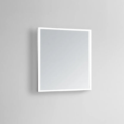 Astral Frameless LED Mirror, wall mounted frameless rectangular LED mirror