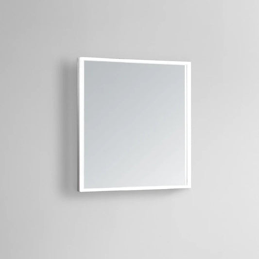 Astral Frameless LED Mirror, wall mounted frameless rectangular LED mirror