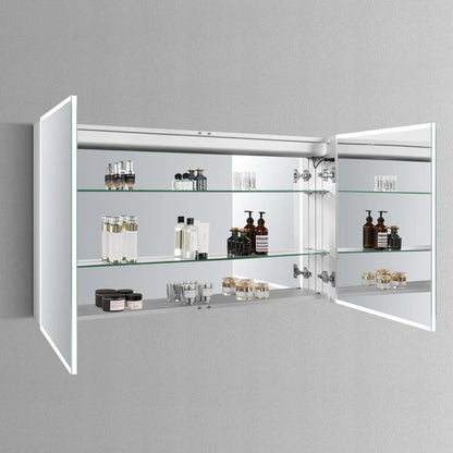 Cassini II Frameless LED Mirror Medicine Cabinet