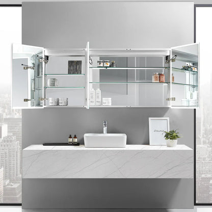 Cassini III Frameless LED Mirror Medicine Cabinet