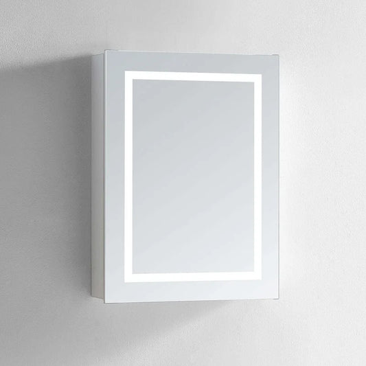 Europa Frameless LED Mirror, frameless rectangular wall mirror