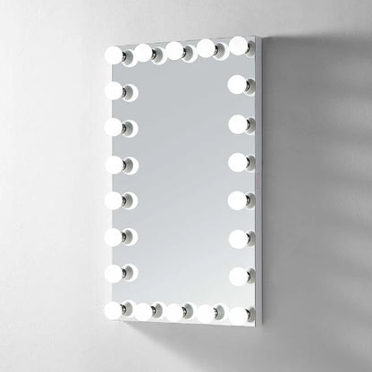 Galaxy Frameless LED Mirror, frameless rectangular wall mirror