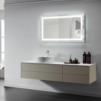 Iris Frameless LED Mirror