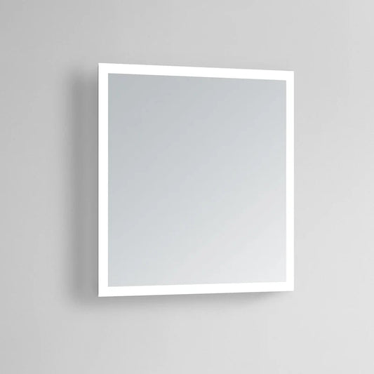 Linea Frameless LED Mirror, rectangular frameless LED wall mirror