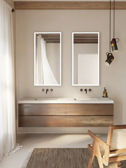 Linea Frameless LED Mirror