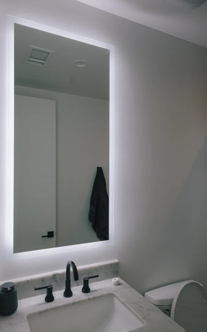 Linea Frameless LED Mirror