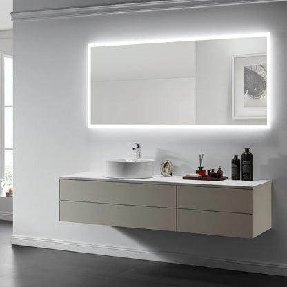 Linea Frameless LED Mirror