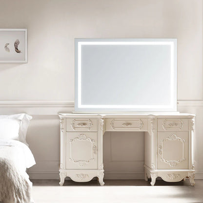Lumen Frameless LED Mirror, rectangular frameless LED wall mirror