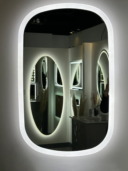 Meridian Pill Frameless LED Mirror