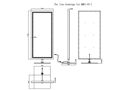 Nova Frameless LED Mirror