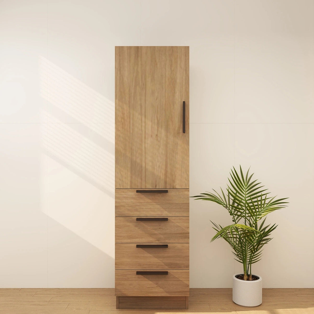 Carla 20 inch freestanding linen cabinet