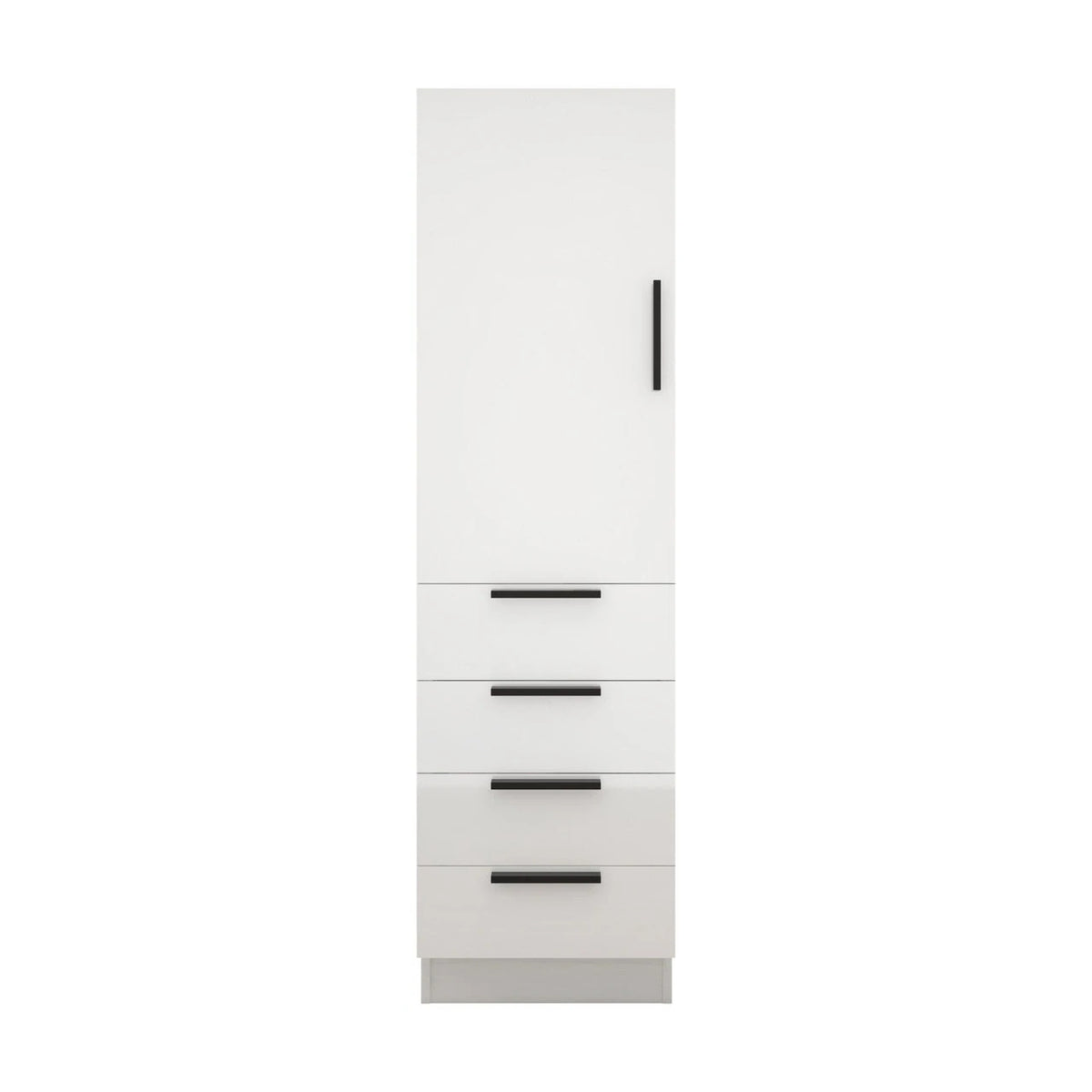 Carla 20 inch freestanding linen cabinet