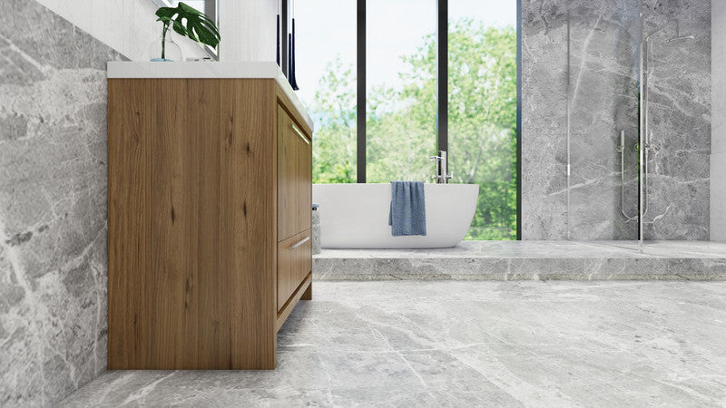 Dolce 36" Freestanding Bathroom Vanity with Reinforced Acrylic Integrated Sink Top