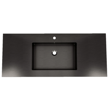 Max Stainless Steel Integrated Sink Vanity Top