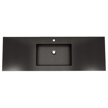 Max Stainless Steel Integrated Sink Vanity Top