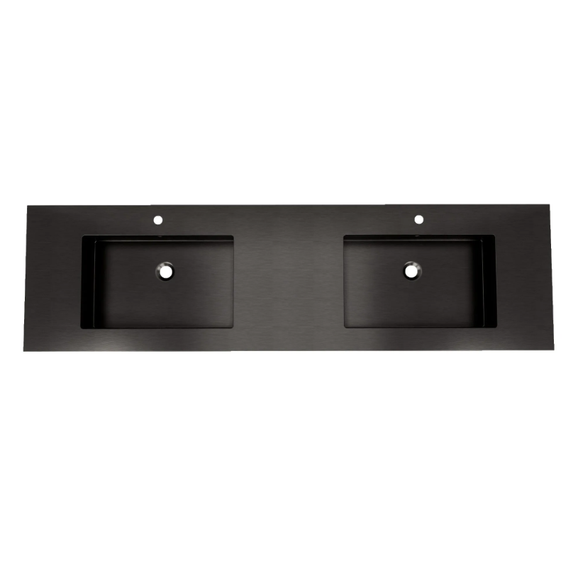 Max Stainless Steel Integrated Sink Vanity Top