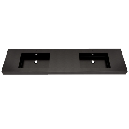 Max Stainless Steel Integrated Sink Vanity Top