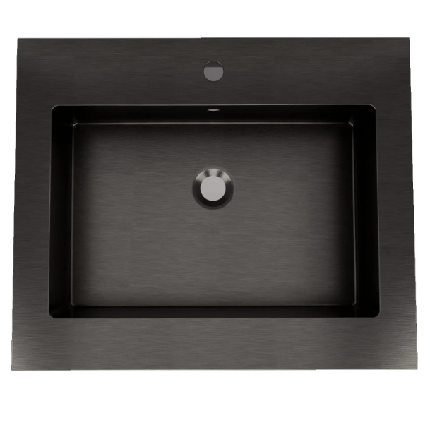 Max Stainless Steel Integrated Sink Vanity Top