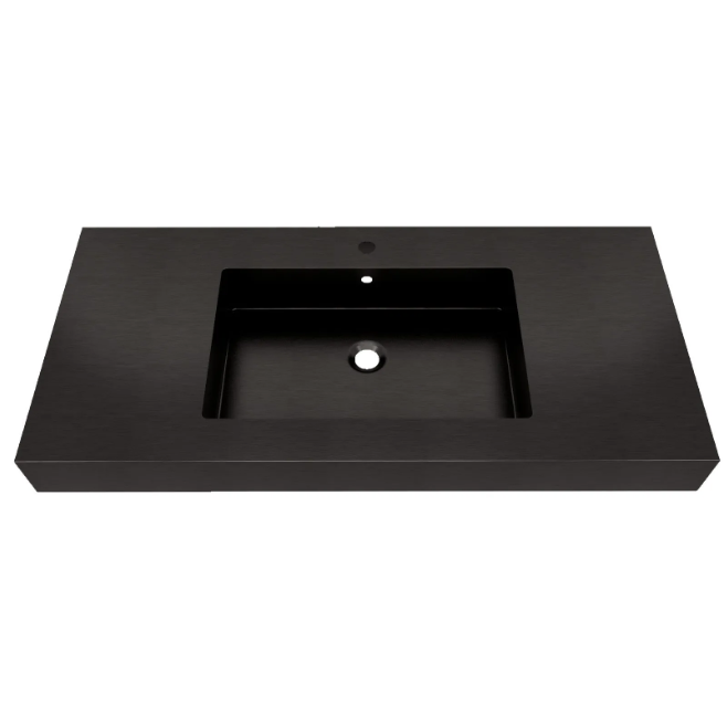 Max Stainless Steel Integrated Sink Vanity Top