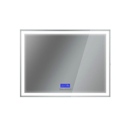 Moreno Florence 47 inch by 35.5 inch LED Mirror with Bluetooth, Time & Temperature Display