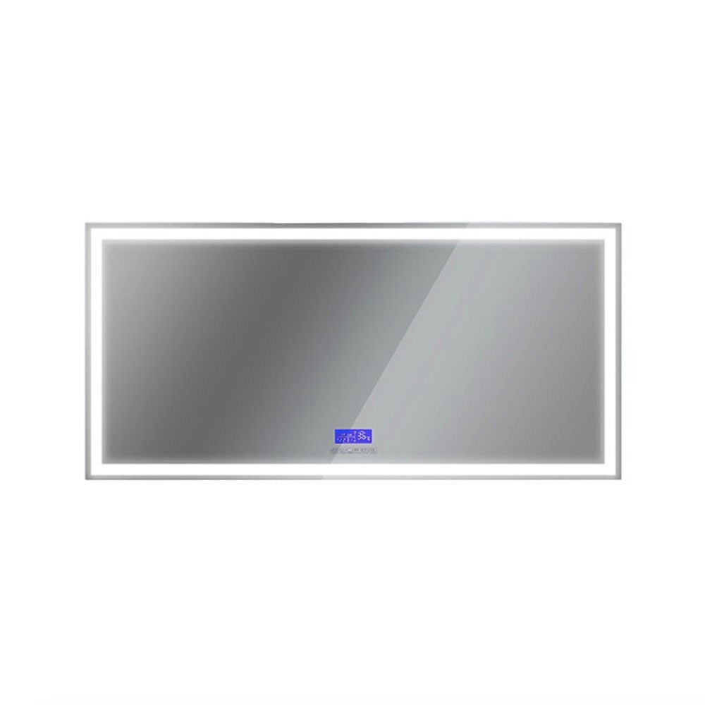 Moreno Florence 76 inch by 35.5 inch LED Mirror with Bluetooth, Time & Temperature Display