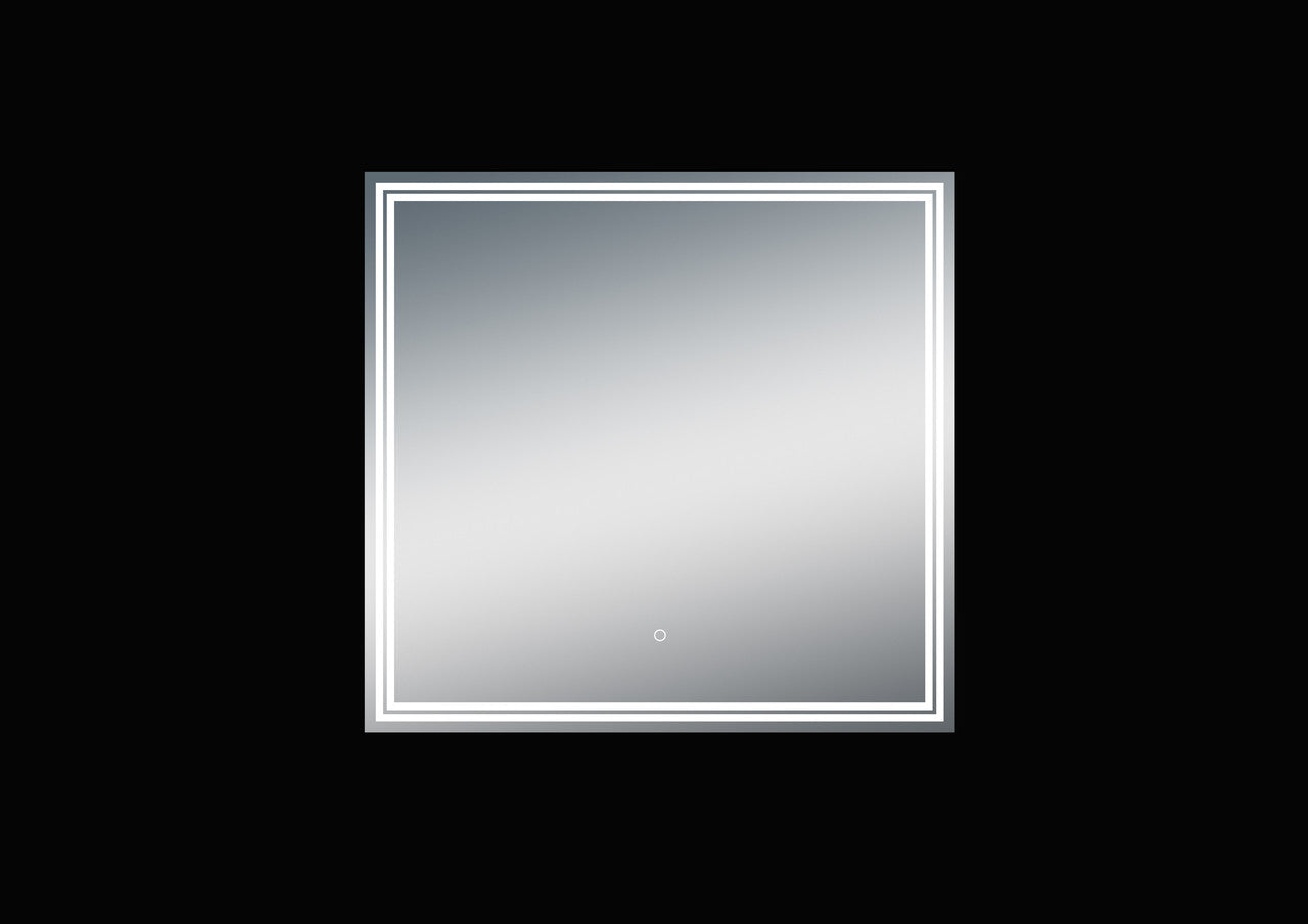 Moreno Luna 32 inch Polished Edge Back Lit LED Mirror