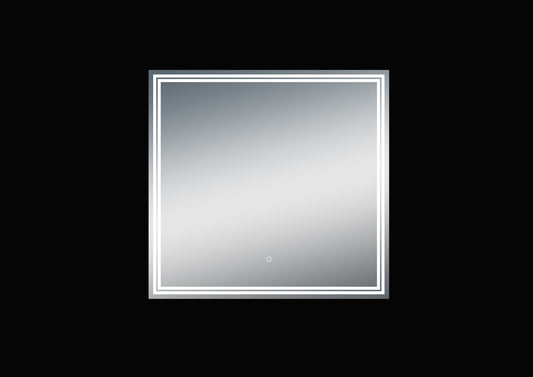 Moreno Luna 32 inch Polished Edge Back Lit LED Mirror