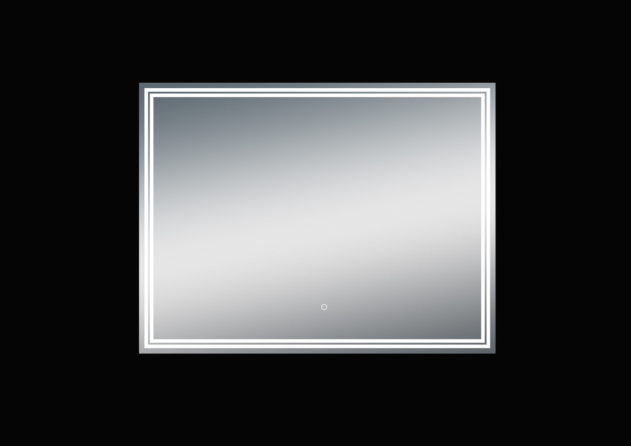 Moreno Luna 40 inch Polished Edge Back Lit LED Mirror