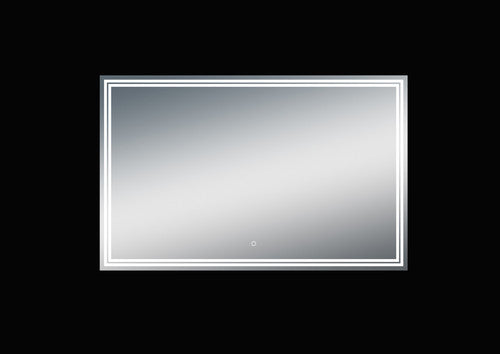 Moreno Luna 47 inch Polished Edge Back Lit LED Mirror