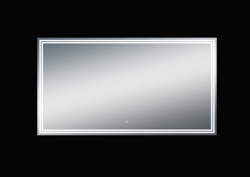 Moreno Luna 55 inch Polished Edge Back Lit LED Mirror