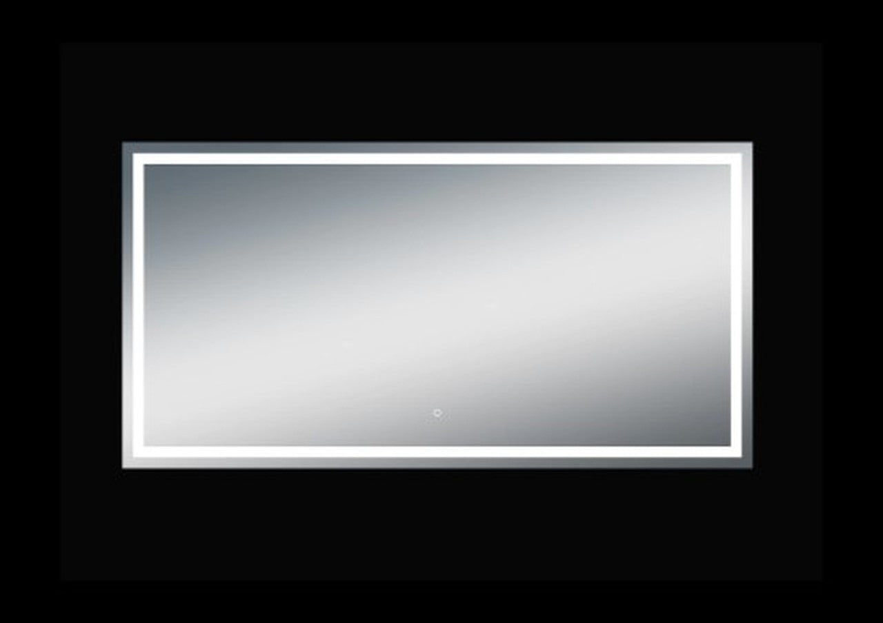 Moreno Twinkle 76 inch Polished Edge Frosted Panel LED Mirror