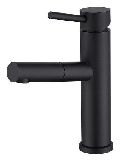Nelli Ashby Bathroom Lavatory Faucet in Matte Black