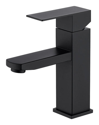 Nelli Single Hole Bathroom Lavatory Faucet in Solid Brass