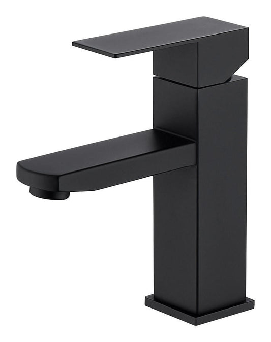 Nelli Single Hole Bathroom Lavatory Faucet in Solid Brass