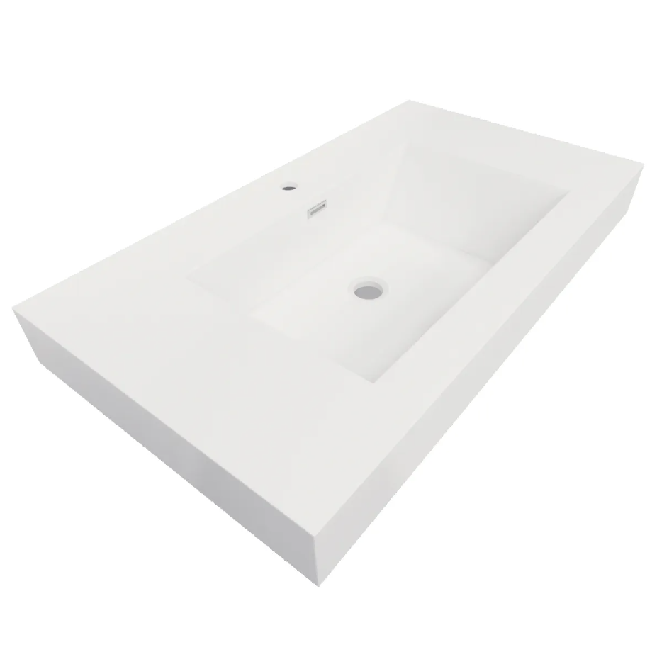 Nobel Acrylic Integrated Sink Vanity Top