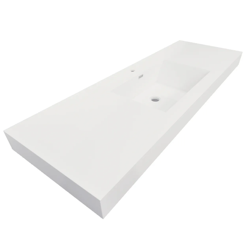 Nobel Acrylic Integrated Sink Vanity Top