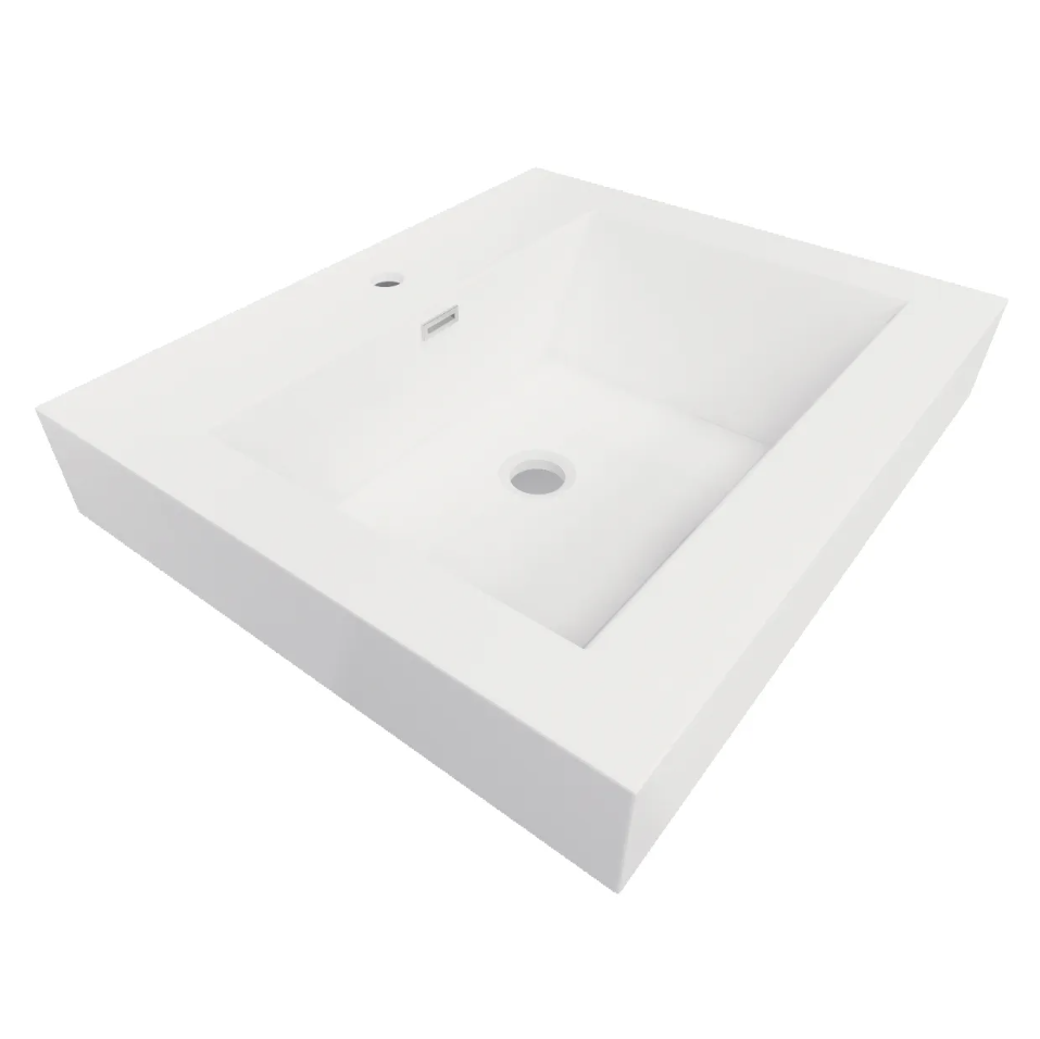 Nobel Acrylic Integrated Sink Vanity Top