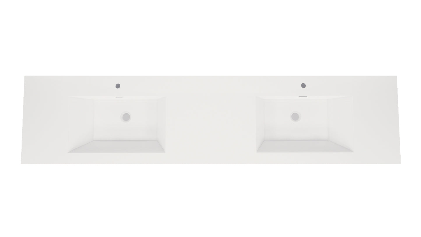 Nobel Acrylic Integrated Sink Vanity Top