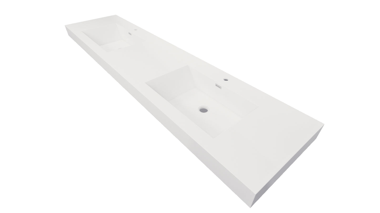 Nobel Acrylic Integrated Sink Vanity Top
