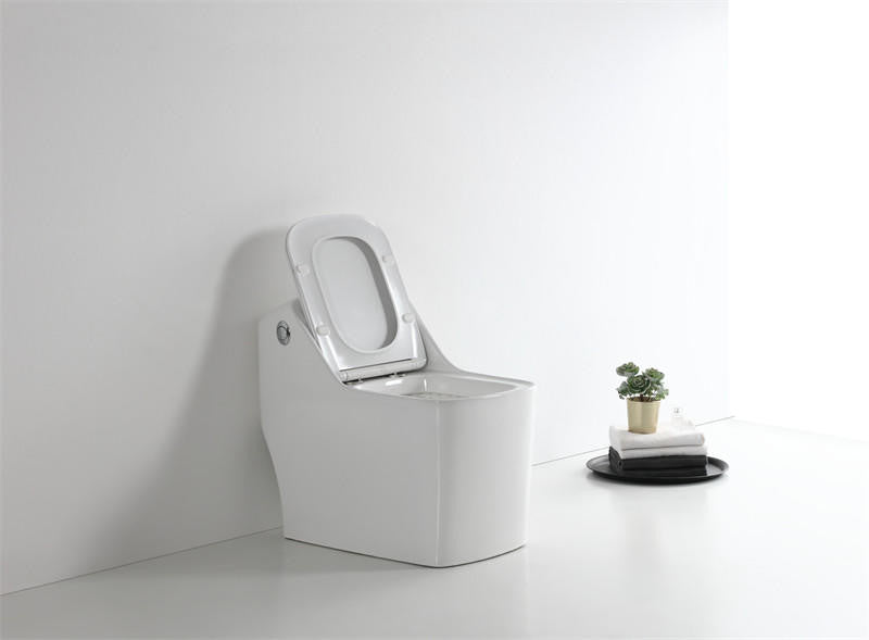 Additional view 3 of Percy one-piece square toilet