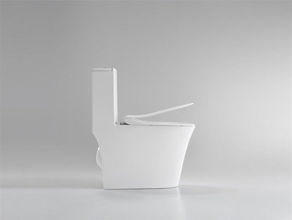 Additional view 1 of Rowena one-piece elongated dual-flush toilet
