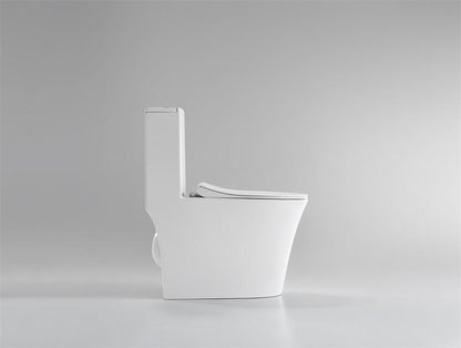 Additional view 2 of Rowena one-piece elongated dual-flush toilet