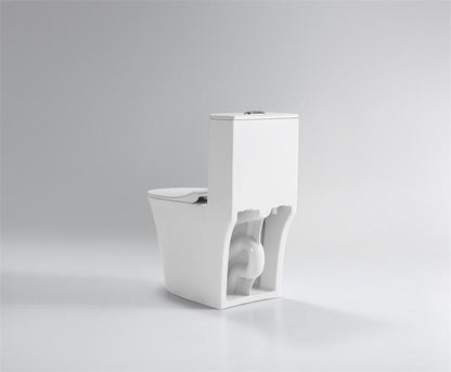 Additional view 3 of Rowena one-piece elongated dual-flush toilet
