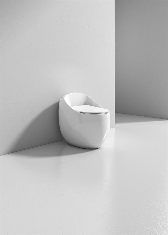 Additional view 1 of Sylvan one-piece round toilet