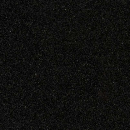Absolute Black Granite Tile, close up of the natural stone surface