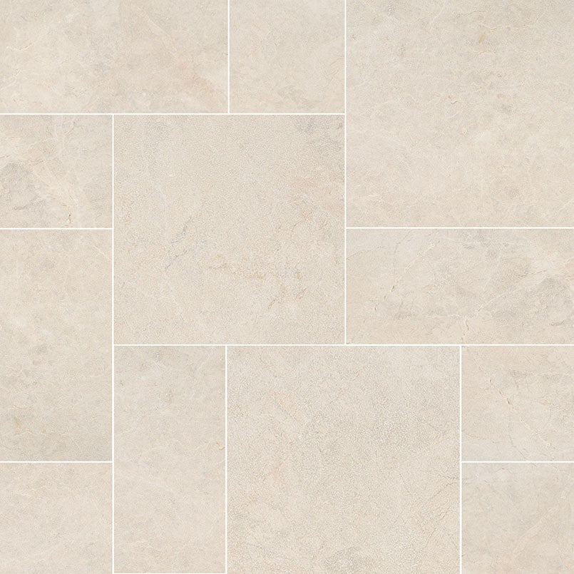 Aegean Pearl natural stone pool coping, close up product view showing color and texture